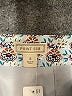 Point Sur Print White Blue Casual Skirt Size 2 - photo 4