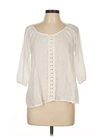 H.I.P. Happening in the Present 3/4 Sleeve Blouse (view 1)