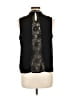 Forever 21 Contemporary Black Sleeveless Blouse Size L - photo 2