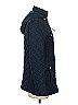 Cole Haan 100% Metallic Blue Coat Size XS - photo 4