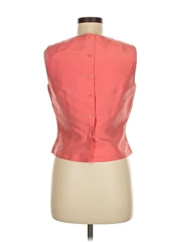 Kay Unger Sleeveless Silk Top (view 2)