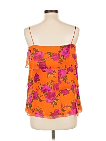 Lacey Parker Sleeveless Silk Top (view 2)
