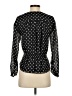 Joie 100% Silk Black Long Sleeve Silk Top Size XXS - photo 2