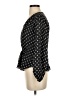 Joie 100% Silk Black Long Sleeve Silk Top Size XXS - photo 5