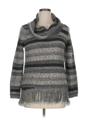 Blue Saks Fifth Avenue Pullover Sweater (view 1)