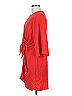 Topshop 100% Polyester Red Casual Dress Size 8 - photo 5