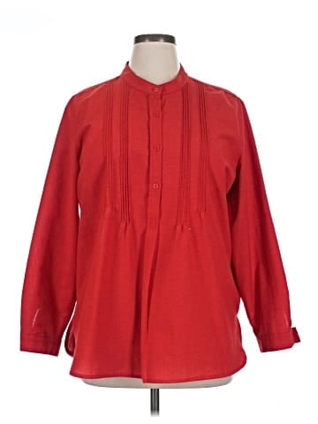 Travelsmith Long Sleeve Blouse (view 1)