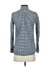 J.Crew Houndstooth Blue Long Sleeve Button-Down Shirt Size 00 - photo 2
