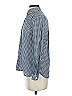 J.Crew Houndstooth Blue Long Sleeve Button-Down Shirt Size 00 - photo 5