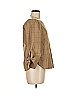 Sugar Lips Brown 3/4 Sleeve Blouse Size M - photo 4