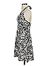 BCBGMAXAZRIA Print Ivory Cocktail Dress Size S (petite) - photo 5