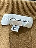 Something Navy Tan Cardigan Size M - photo 7