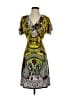 Talia Paisley Yellow Casual Dress Size S - photo 1