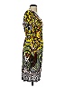 Talia Paisley Yellow Casual Dress Size S - photo 4