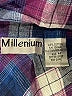 Millenium Plaid Blue Long Sleeve Button-Down Shirt Size M - photo 7