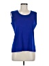 misook Blue Sleeveless Top Size M (petite) - photo 1