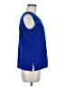 misook Blue Sleeveless Top Size M (petite) - photo 4