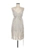 Babakul Silver Cocktail Dress Size M - photo 1