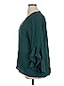 Vince Camuto 100% Polyester Teal 3/4 Sleeve Blouse Size XL - photo 5