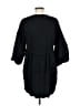 Zara 100% Polyester Black Casual Dress Size M - photo 2