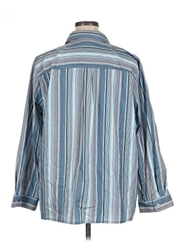 Liz & Me 3/4 Sleeve Button-Down Shirt (view 2)