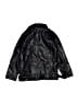 Unbranded Black Faux Leather Jacket Size 130 cm / US 8 - photo 2