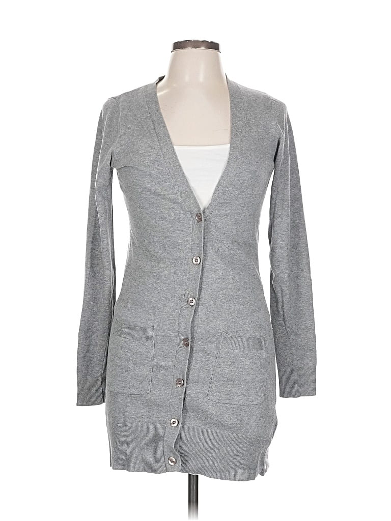 Pre-owned Kersh Cardigan Sweater In Gray