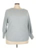 Max Studio Gray 3/4 Sleeve Top Size 3X - photo 1
