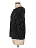 Max Studio Polka Dots Black Long Sleeve Blouse Size L - photo 5