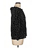 Max Studio Polka Dots Black Long Sleeve Blouse Size L - photo 4