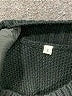 Unbranded Chevron-herringbone Black Turtleneck Sweater Size S - photo 7