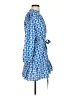 Zara Print Blue Casual Dress Size XS - photo 4