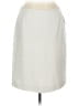 Arthur Levine Chevron-herringbone Silver Casual Skirt Size 10 - photo 1