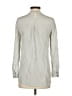BCBGMAXAZRIA Silver Long Sleeve Blouse Size XXS - photo 2