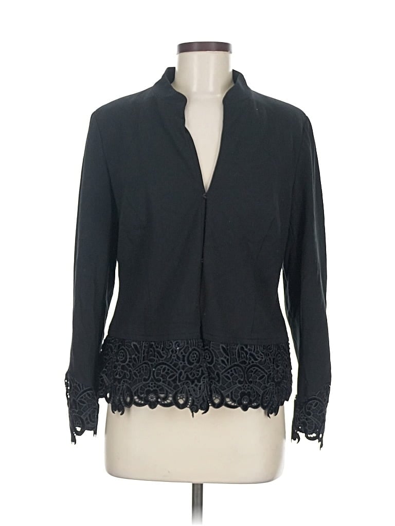 Pre-owned Chico's Blazer Jacket In Gray