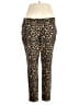 Faded Glory Animal Print Gold Jeggings Size 20 - photo 1