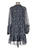 1.State 100% Polyester Paisley Blue Casual Dress Size XS - photo 2
