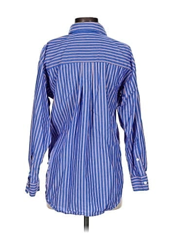 Ann Taylor LOFT Long Sleeve Button-Down Shirt (view 2)