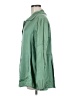 URU 100% Silk Green 3/4 Sleeve Silk Top Size 6 - photo 5