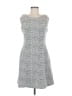 Tahari Tweed Gray Casual Dress Size 8 - photo 1