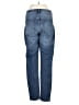 H&M Solid Blue Jeans Size S - photo 2