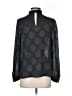 Who What Wear 100% Polyester Polka Dots Black Long Sleeve Blouse Size XS - photo 2