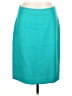 J.Crew 100% Wool Solid Teal Wool Skirt Size 12 (estimated) - photo 1
