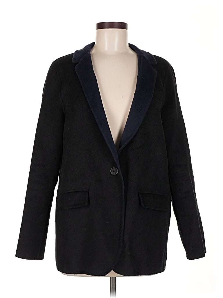 Pre-owned Jcrew Blazer Jacket In Black