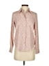 MNG 100% Polyester Tweed Pink Long Sleeve Blouse Size XXS - photo 1