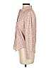 MNG 100% Polyester Tweed Pink Long Sleeve Blouse Size XXS - photo 5