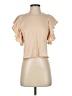 Zara Tan Short Sleeve Top Size S - photo 1