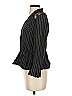 Sine 100% Acetate Stripes Black Blazer Size 2 - photo 5