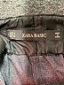 Zara Basic Black Faux Leather Skirt Size S - photo 4