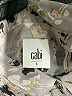 CAbi 100% Polyester Floral Silver 3/4 Sleeve Blouse Size S - photo 7
